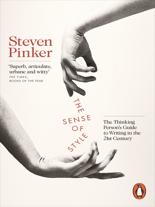 Title details for The Sense of Style by Steven Pinker - Available